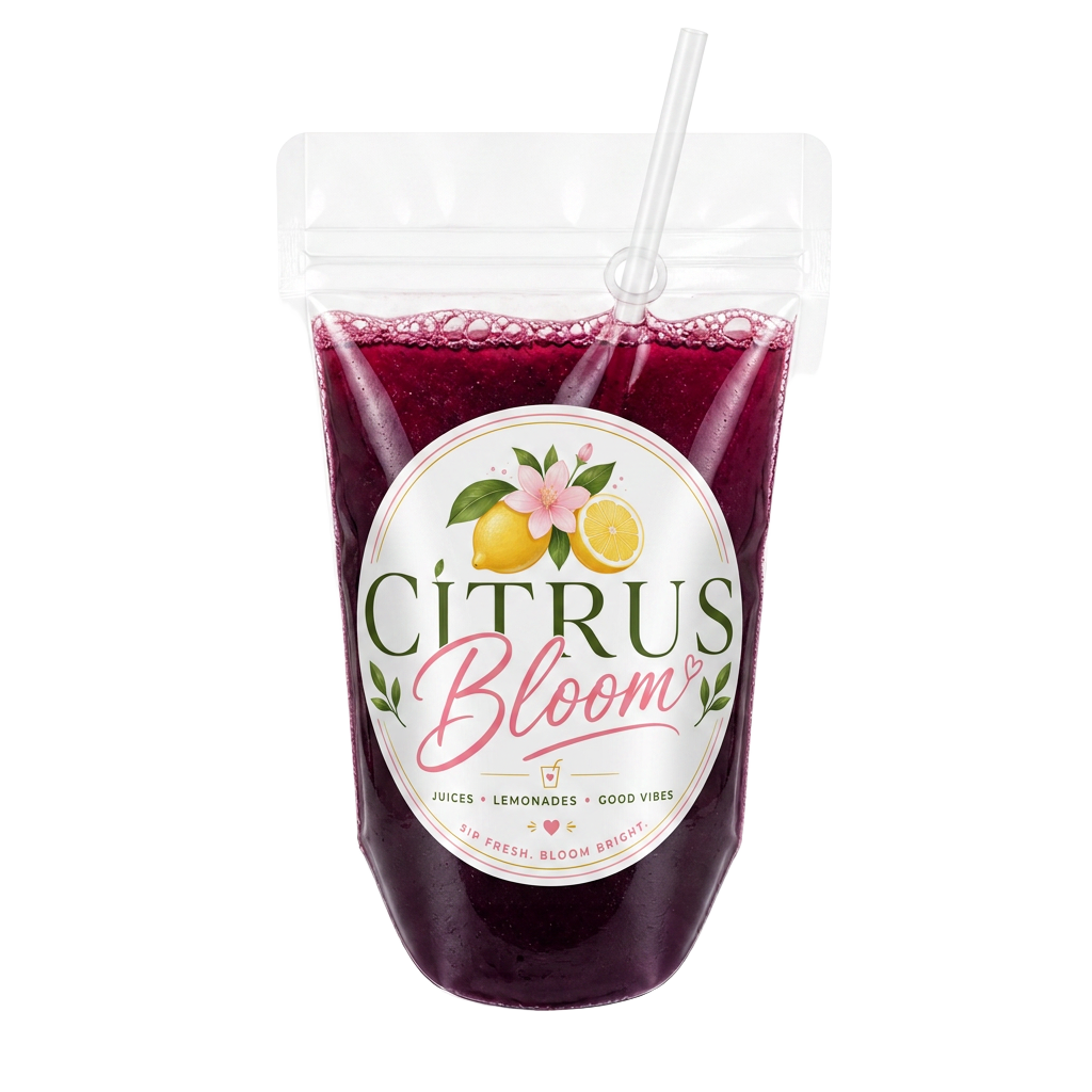 Mulberry Juice Pouch